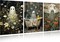 3-Pack Halloween Diamond Art Kits for Adults – 5D Full Round Drill Ghost Diamond Painting Sets, DIY Diamond Art Kits for Gifts & Home Wall Décor, 12x16 Inch